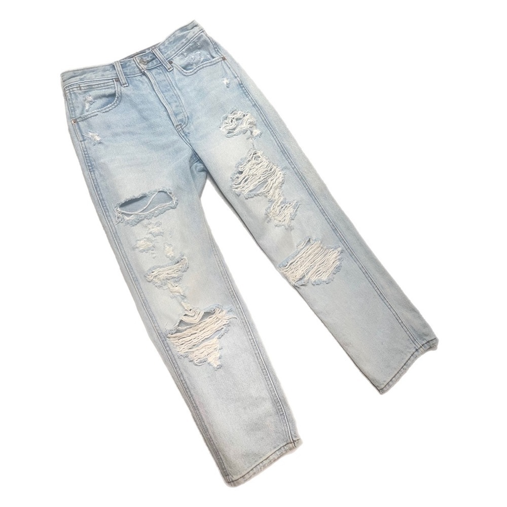 Abercrombie + Fitch Annie High Rise Ankle Straight 24/00